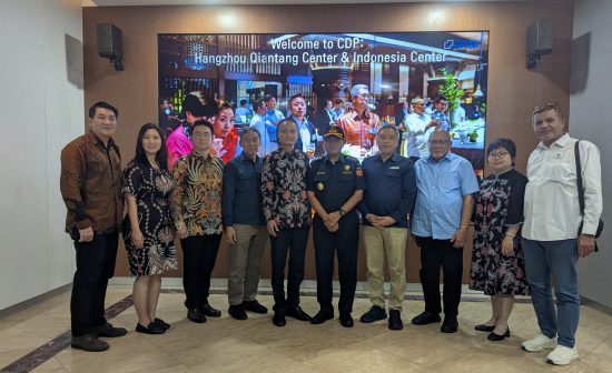 Hangzhou Qiantang Center and Indonesia Center Visited Cikarang Dry Port