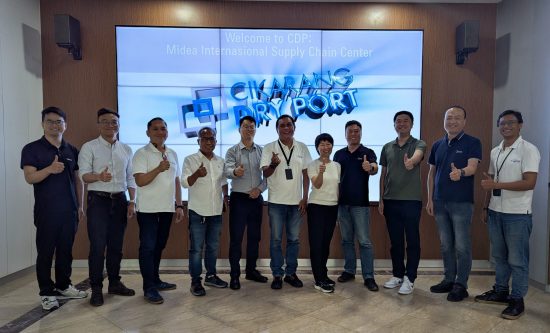 Midea International Supply Chain Visited Cikarang Dry Port