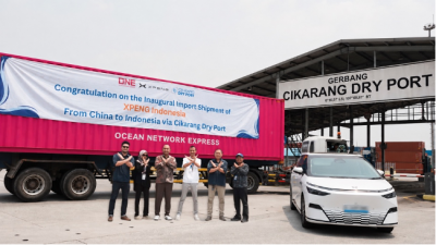 XPENG’s First Import Journey Through Cikarang Dry Port